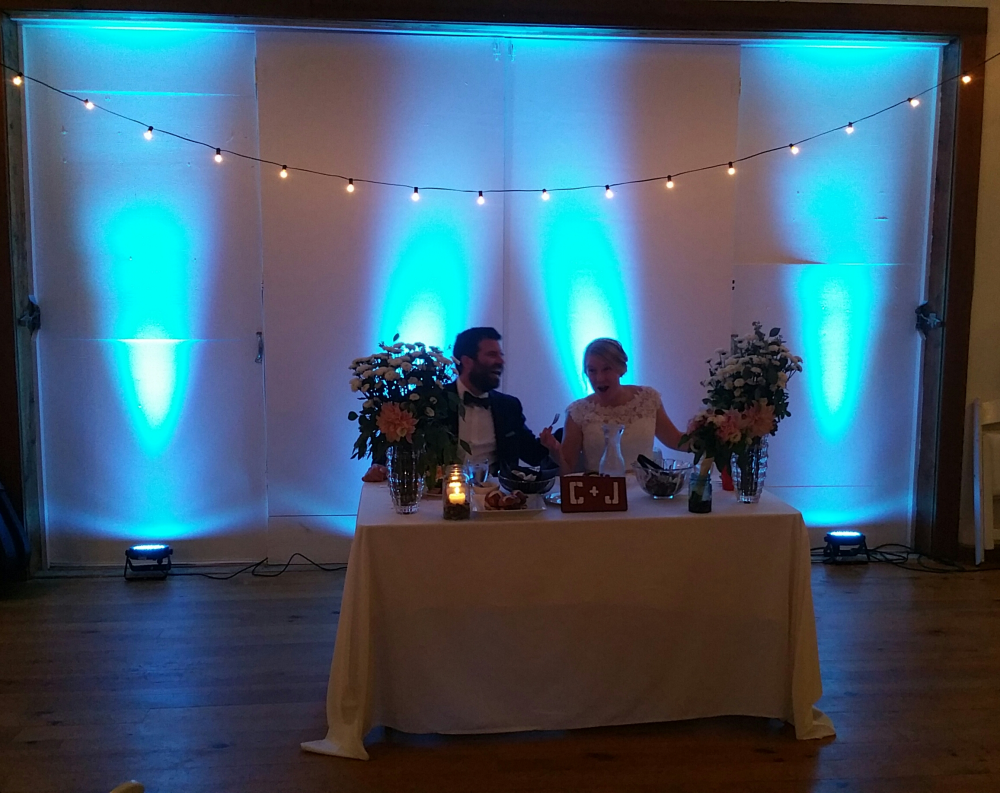 The Milwaukee Wedding DJ Uplighting