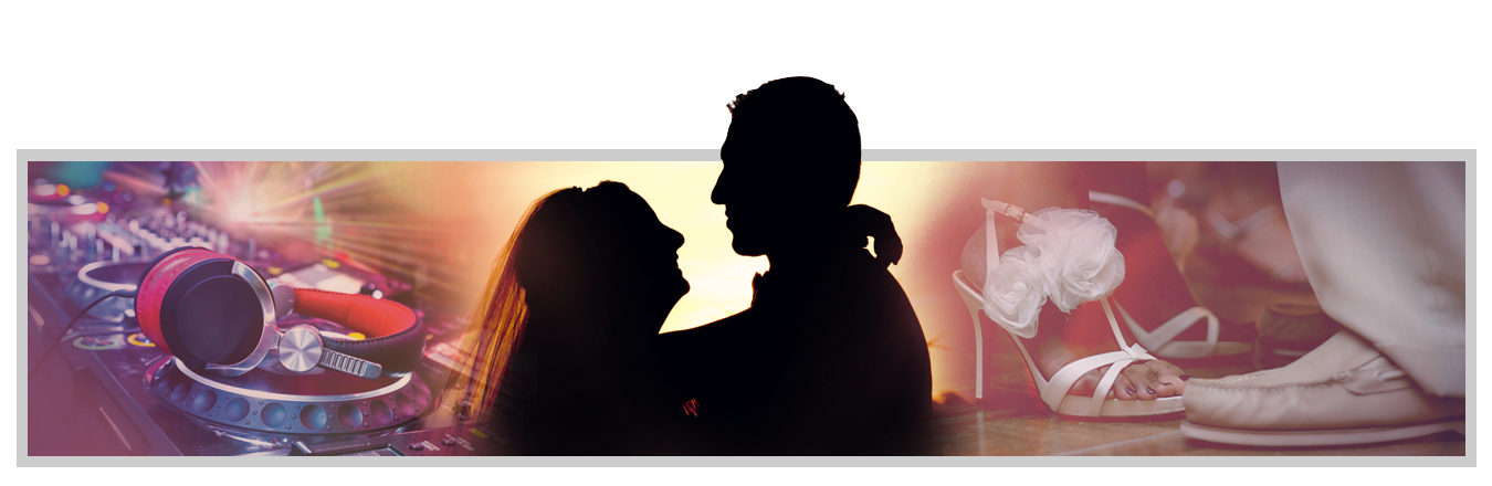 Milwaukee and Madison Wedding DJs Will Answer All Your DJ Related Questions Silhoutte of wedding couple slow dancing